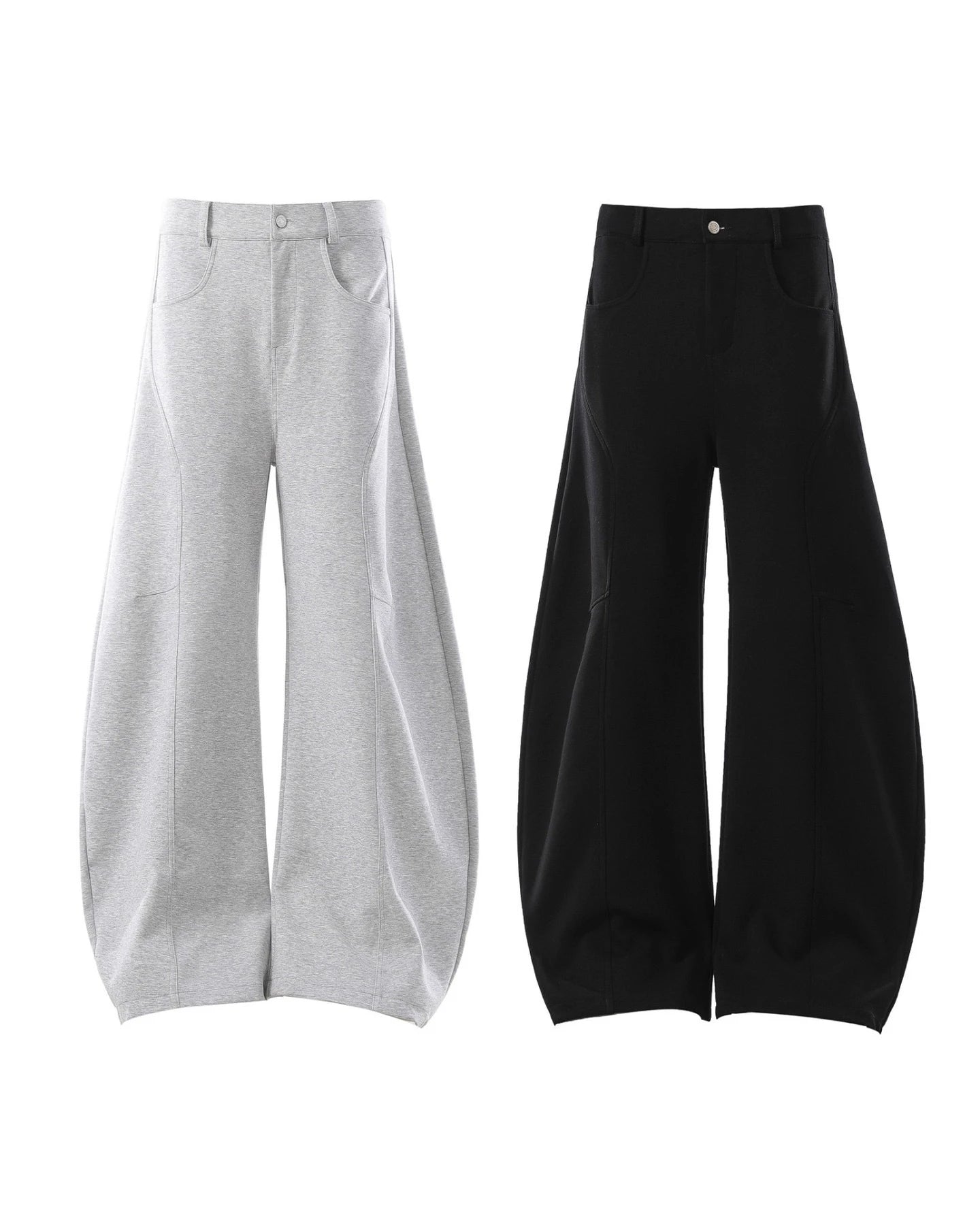 Ash Tapered Deconstructed Pants