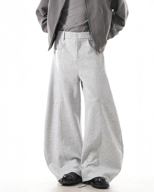 Ash Tapered Deconstructed Pants