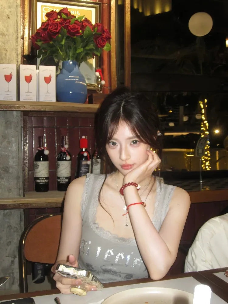 デコルテレース・ロゴリブトップ NOCTONE