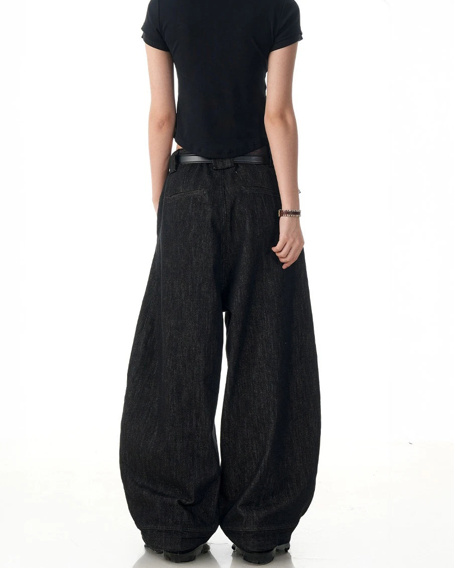 Vintage Clean Fit Wide Leg Jeans