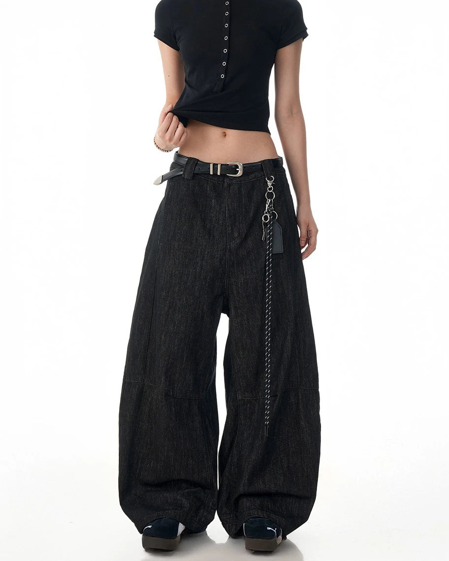 Vintage Clean Fit Wide Leg Jeans