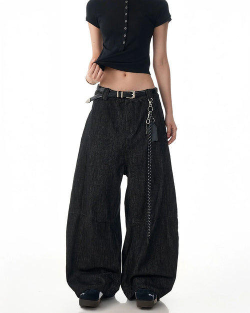 Vintage Clean Fit Wide Leg Jeans