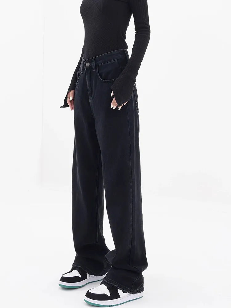 バッククロスステッチ・ストレートデニム NOCTONE