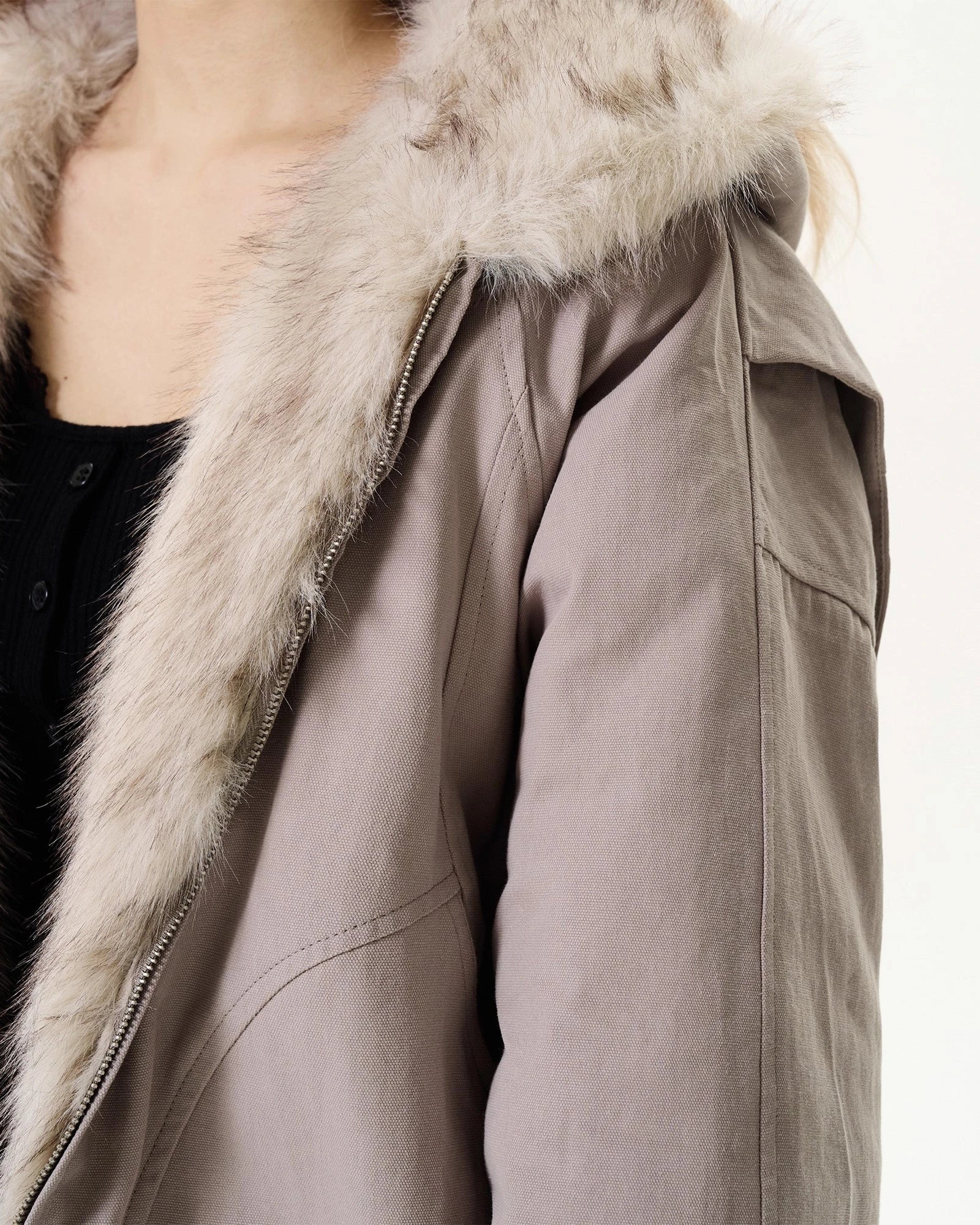 ヴィンテージライクファー ジャケット NOCTONE