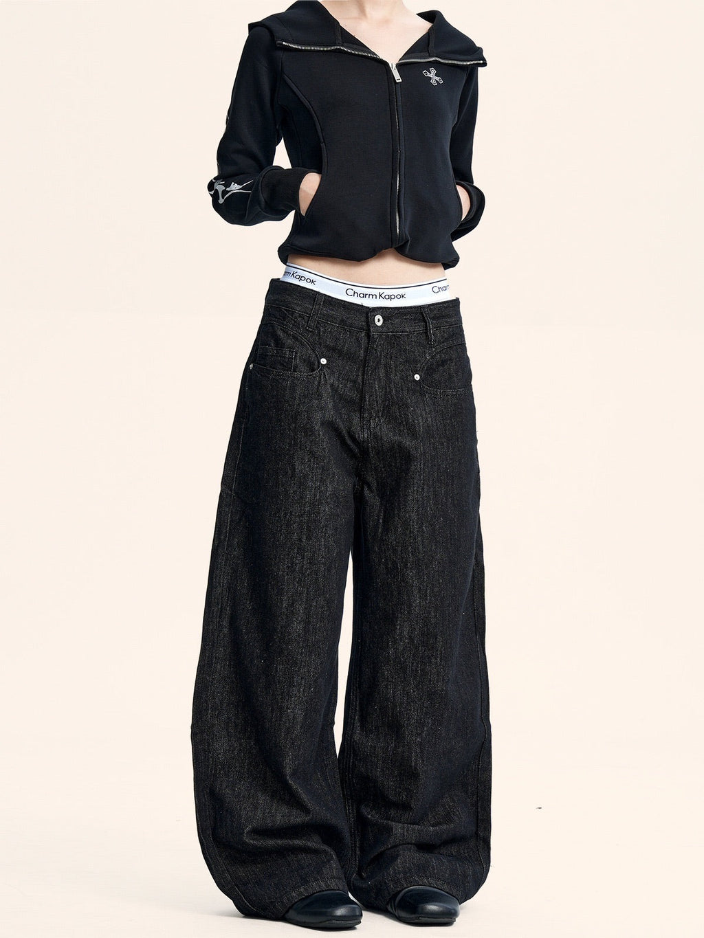 メタルバックルデニムセットアップ NOCTONE