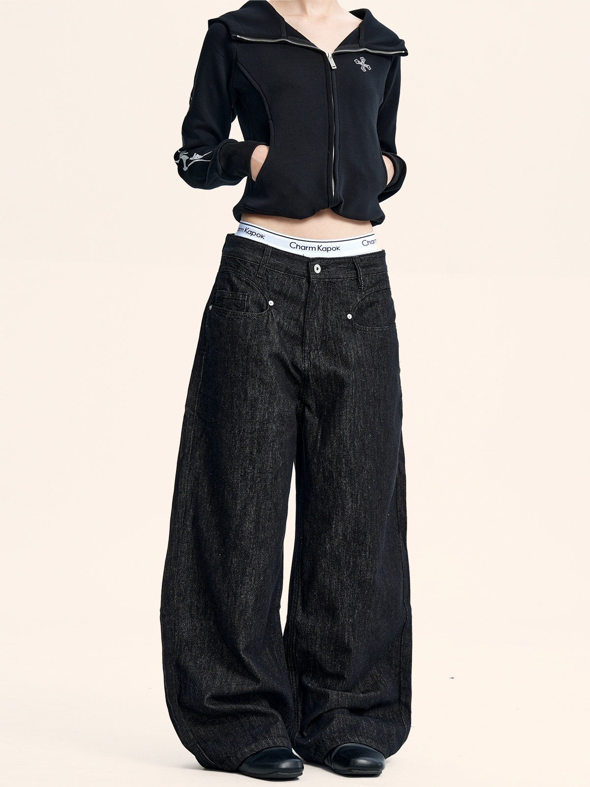 メタルバックルデニムセットアップ NOCTONE