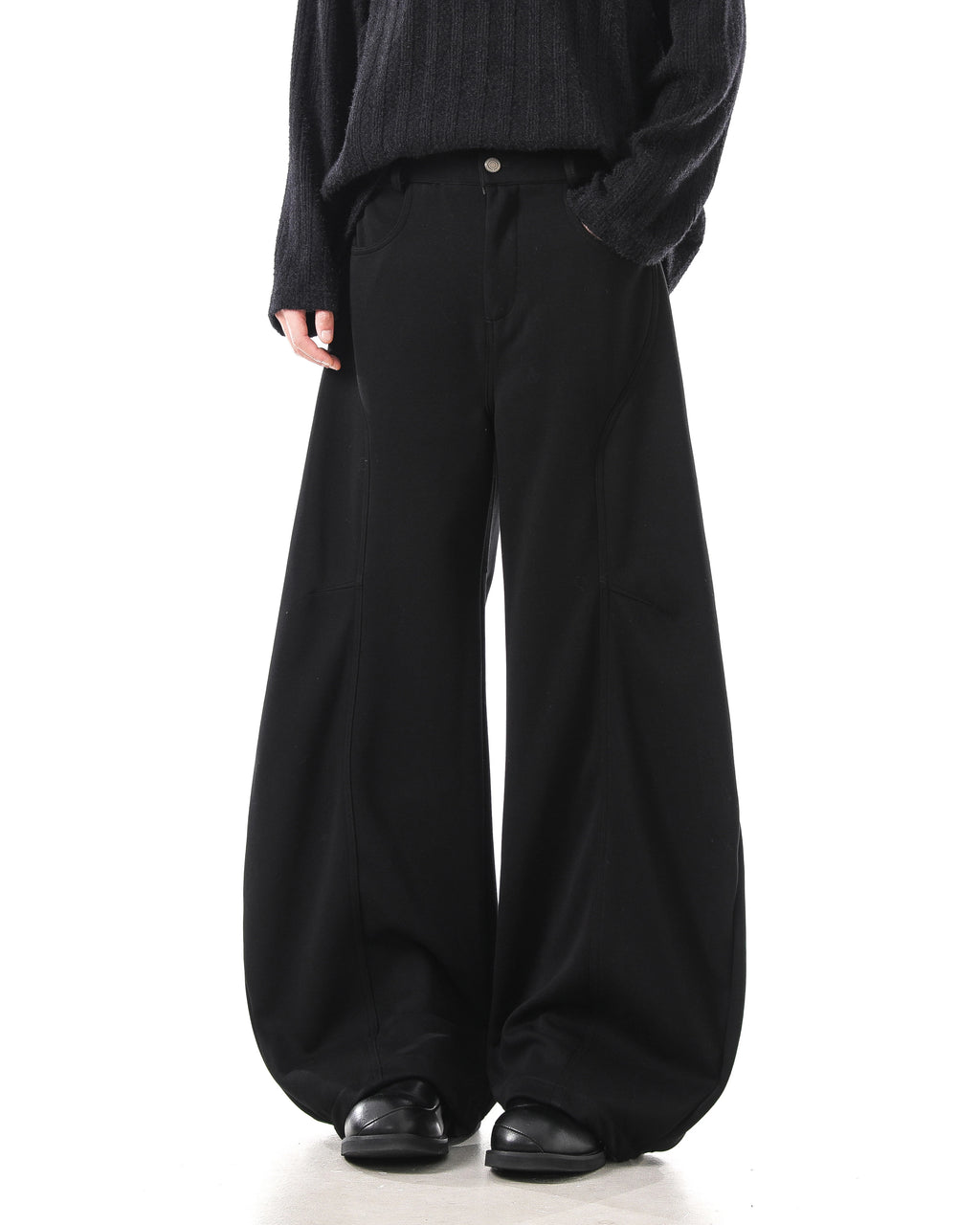 Ash Tapered Deconstructed Pants