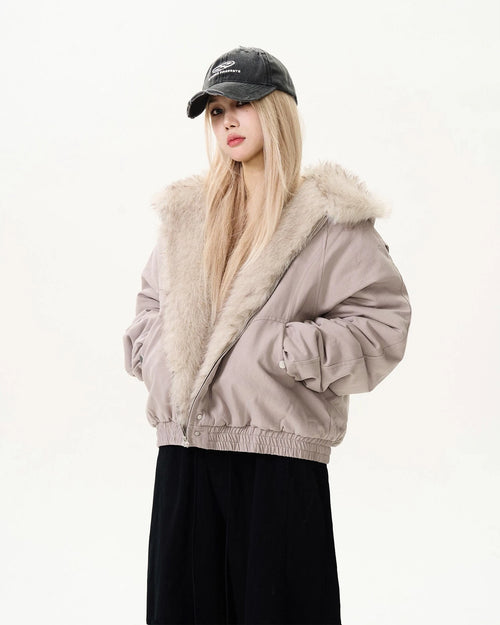 ヴィンテージライクファー ジャケット NOCTONE