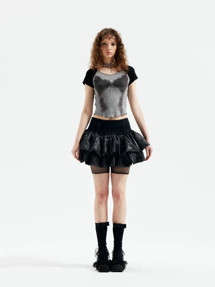 ミスティックムーン・リブTシャツ NOCTONE