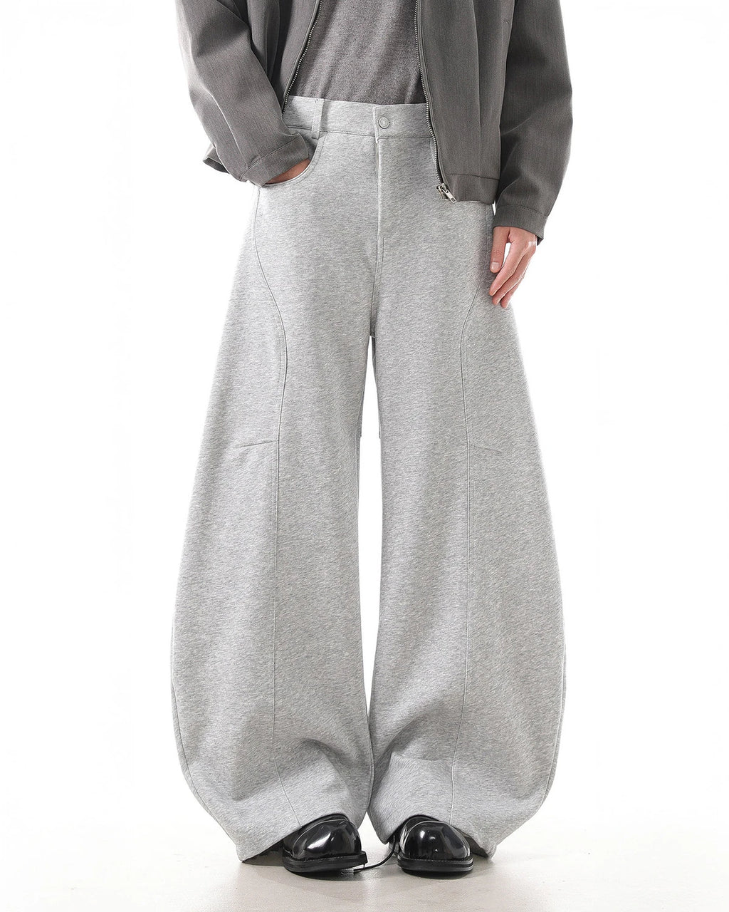 Ash Tapered Deconstructed Pants