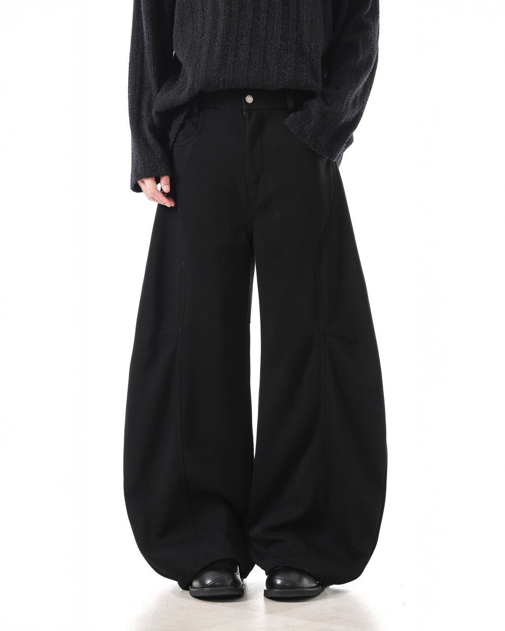 Ash Tapered Deconstructed Pants