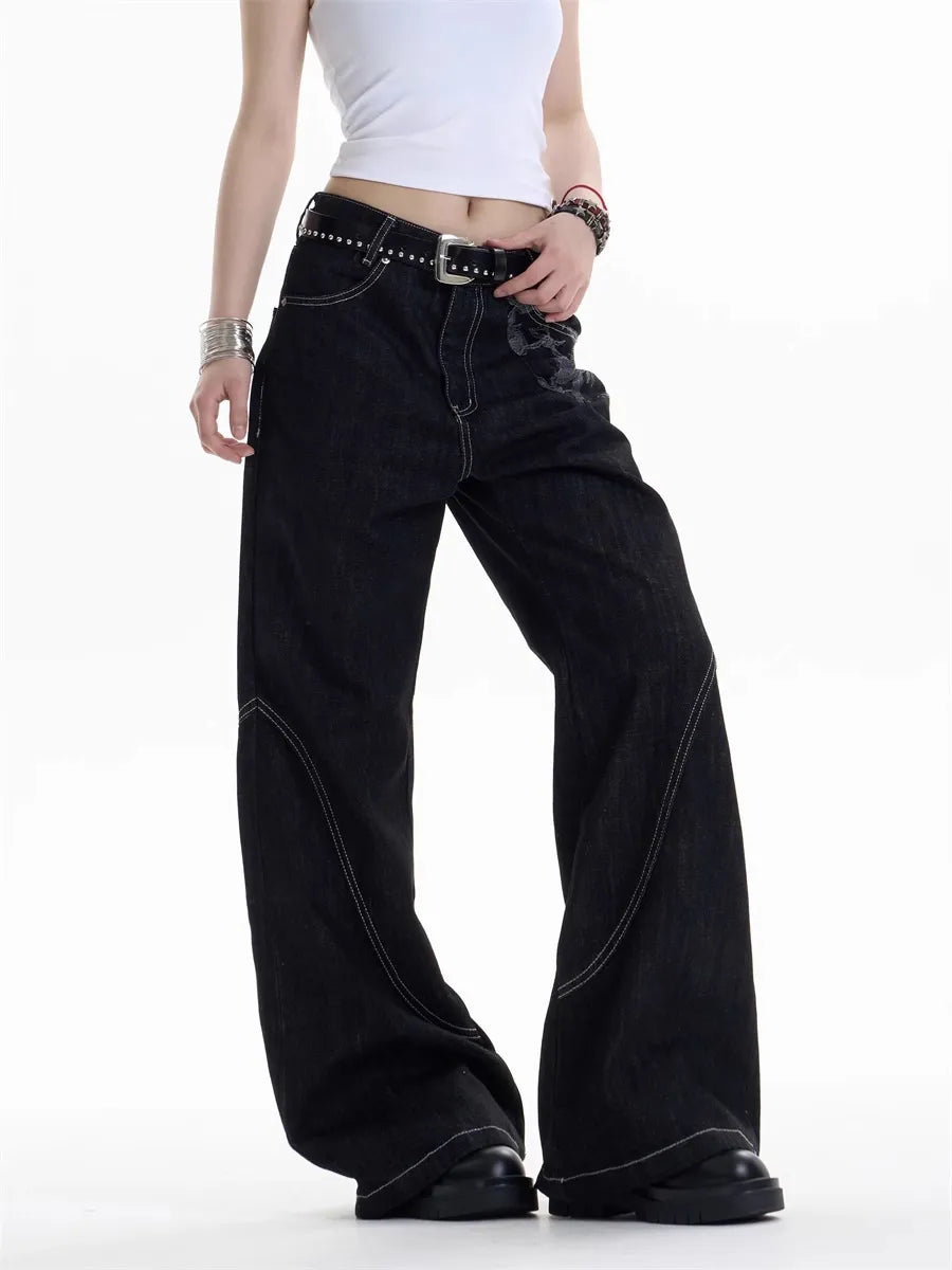 ステッチワーク・バルーンデニム NOCTONE