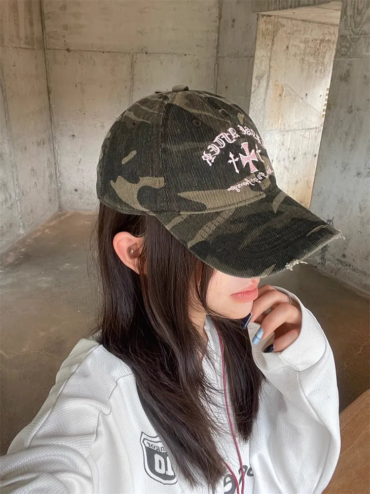 ストリートゴシック カモフラキャップ NOCTONE