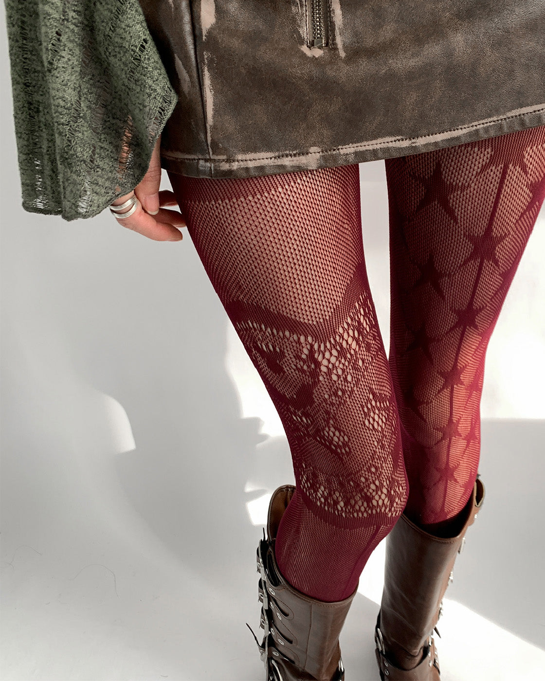 ナイトクラスルームホローレースパンティーストッキング極薄ファインメッシュグレーストッキングサマースターグレーフィッシュネットソックスレディース NOCTONE