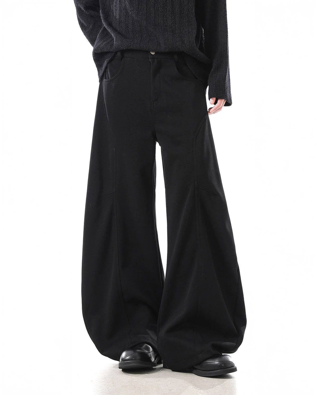 Ash Tapered Deconstructed Pants